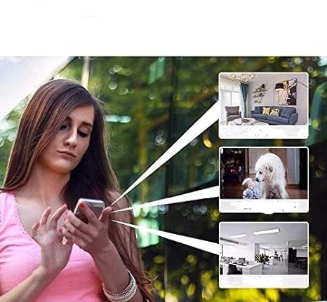 SecureView Mini 1080P WiFi Security Camera | Wireless Full HD Camera with Night Vision & App Control