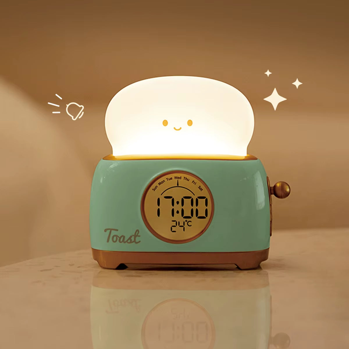 Toast Wake-Up Light – Sunrise Alarm Clock & Night Light