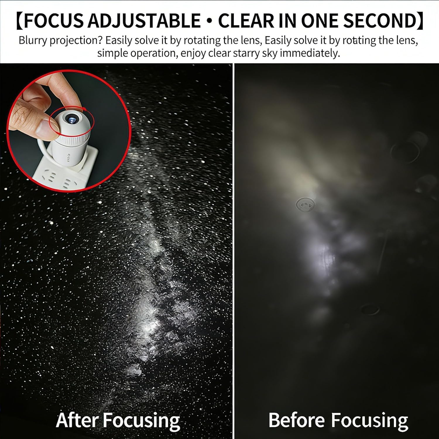 Orion Magical Galaxy Projector - film slides