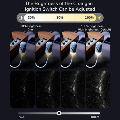 Orion Magical Galaxy Projector - flexible neck detail