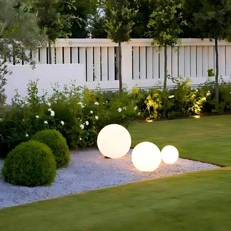 Spherical Garden Light – 16-Colour Remote-Control Outdoor Orb Light
