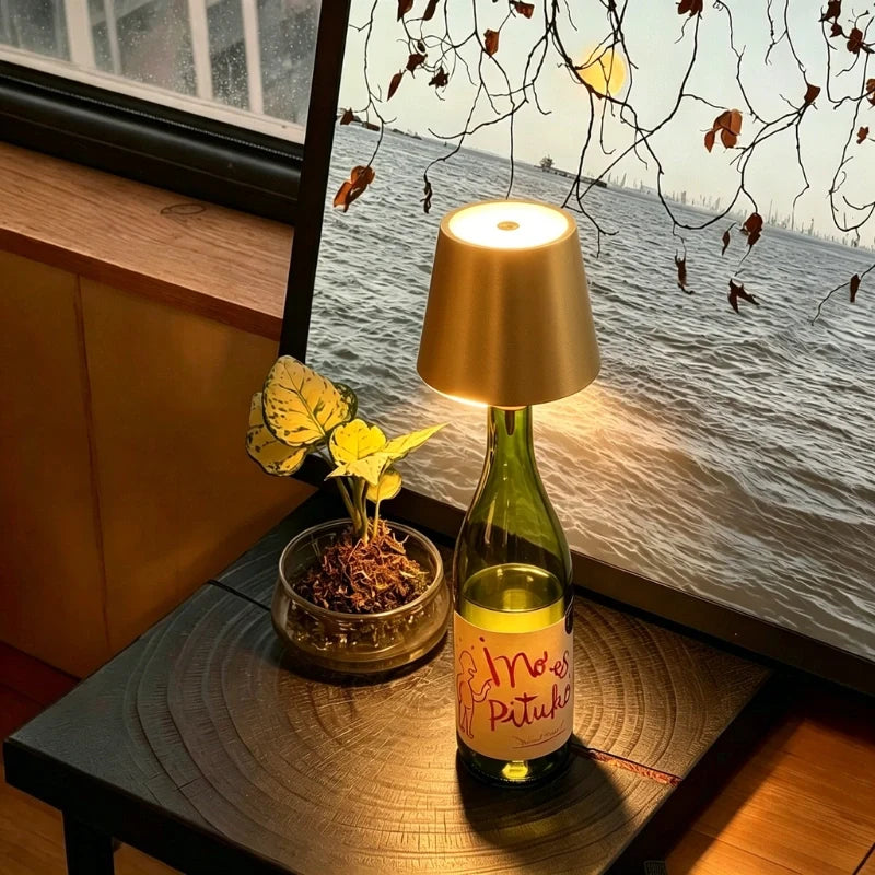 Decant Cordless Bottle Lamp — wine bottle lamp (12)