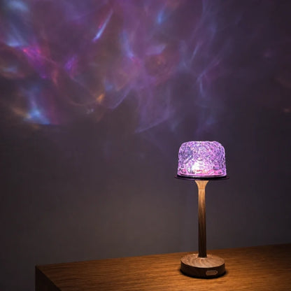 Aurora™ Northern Lights Table Lamp & Projector – 16-Colour Remote-Control Ambient Light