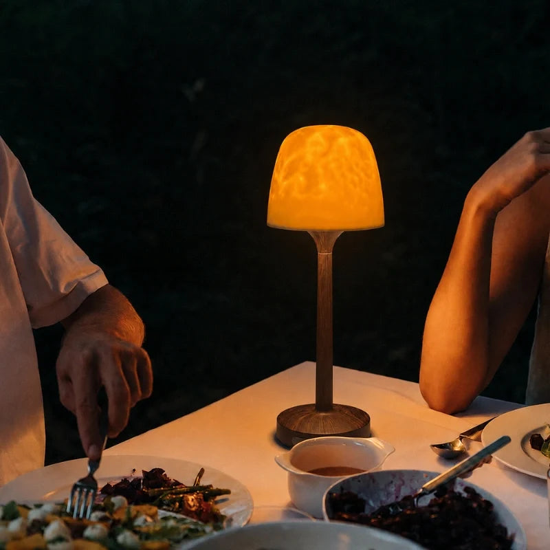 Aurora™ Northern Lights Table Lamp & Projector – 16-Colour Remote-Control Ambient Light