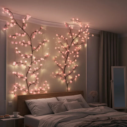 Sakura LED Cherry Blossom Light — LED branch wall light