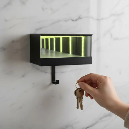 Infinity LED Key Holder | 3D Printed Wall-Mounted Key Rack