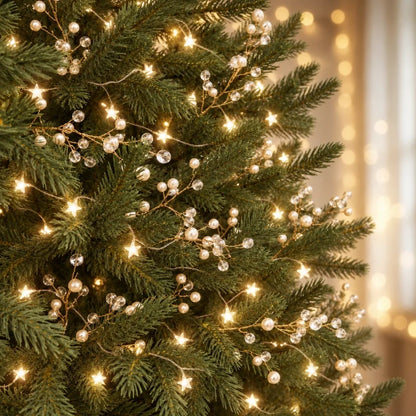 Frost Beaded Christmas Picks — beaded Christmas tree picks (5)