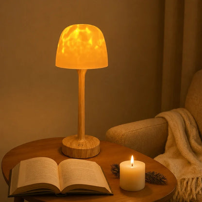 Aurora™ Northern Lights Table Lamp & Projector – 16-Colour Remote-Control Ambient Light