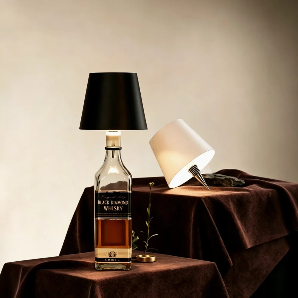 Decant Cordless Bottle Lamp — cordless bottle lamp