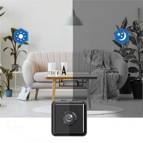 SecureView Mini 1080P WiFi Security Camera | Wireless Full HD Camera with Night Vision & App Control