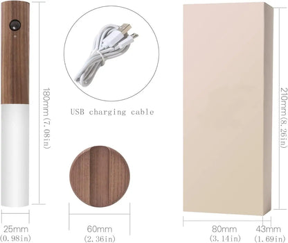 USB Rechargeable Wall Light in use