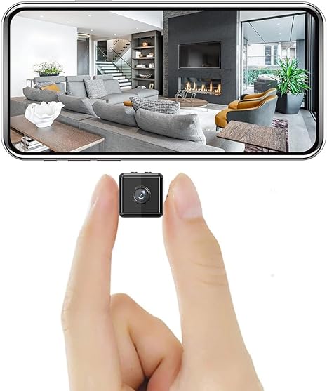 SecureView Mini 1080P WiFi Security Camera | Wireless Full HD Camera with Night Vision & App Control