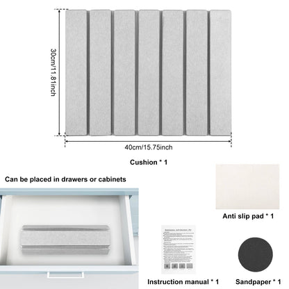 Diatomite Stone Dish Drying Mat | Foldable Fast-Dry Kitchen Mat