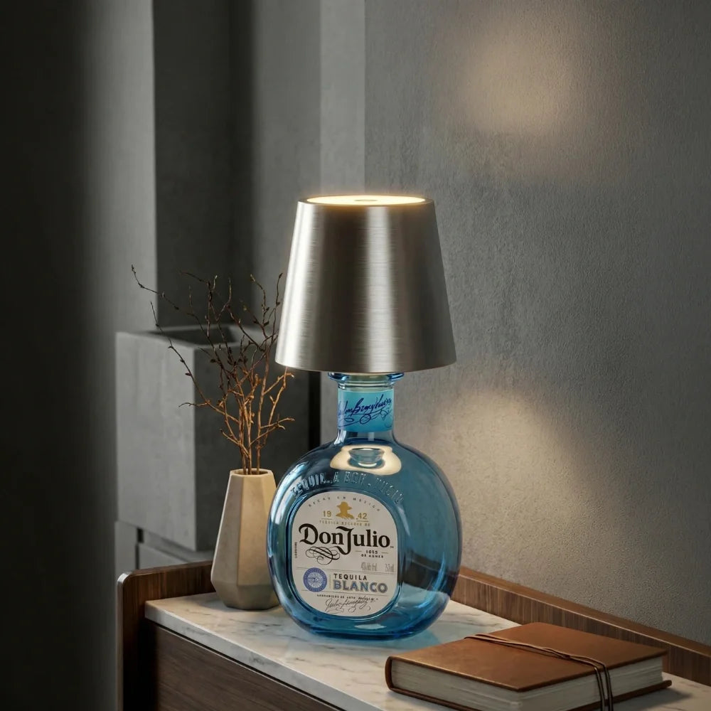 Decant Cordless Bottle Lamp — bottle lamp topper (5)