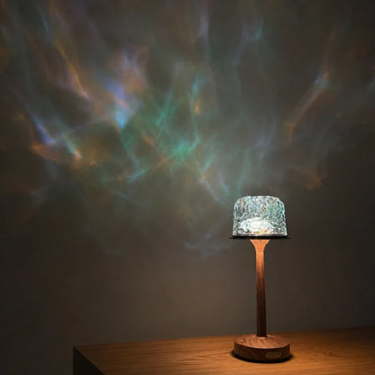 Aurora™ Northern Lights Table Lamp & Projector – 16-Colour Remote-Control Ambient Light