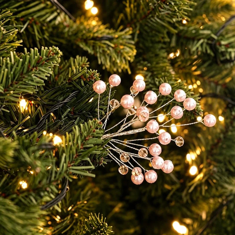 Frost Beaded Christmas Picks — beaded Christmas tree picks (9)