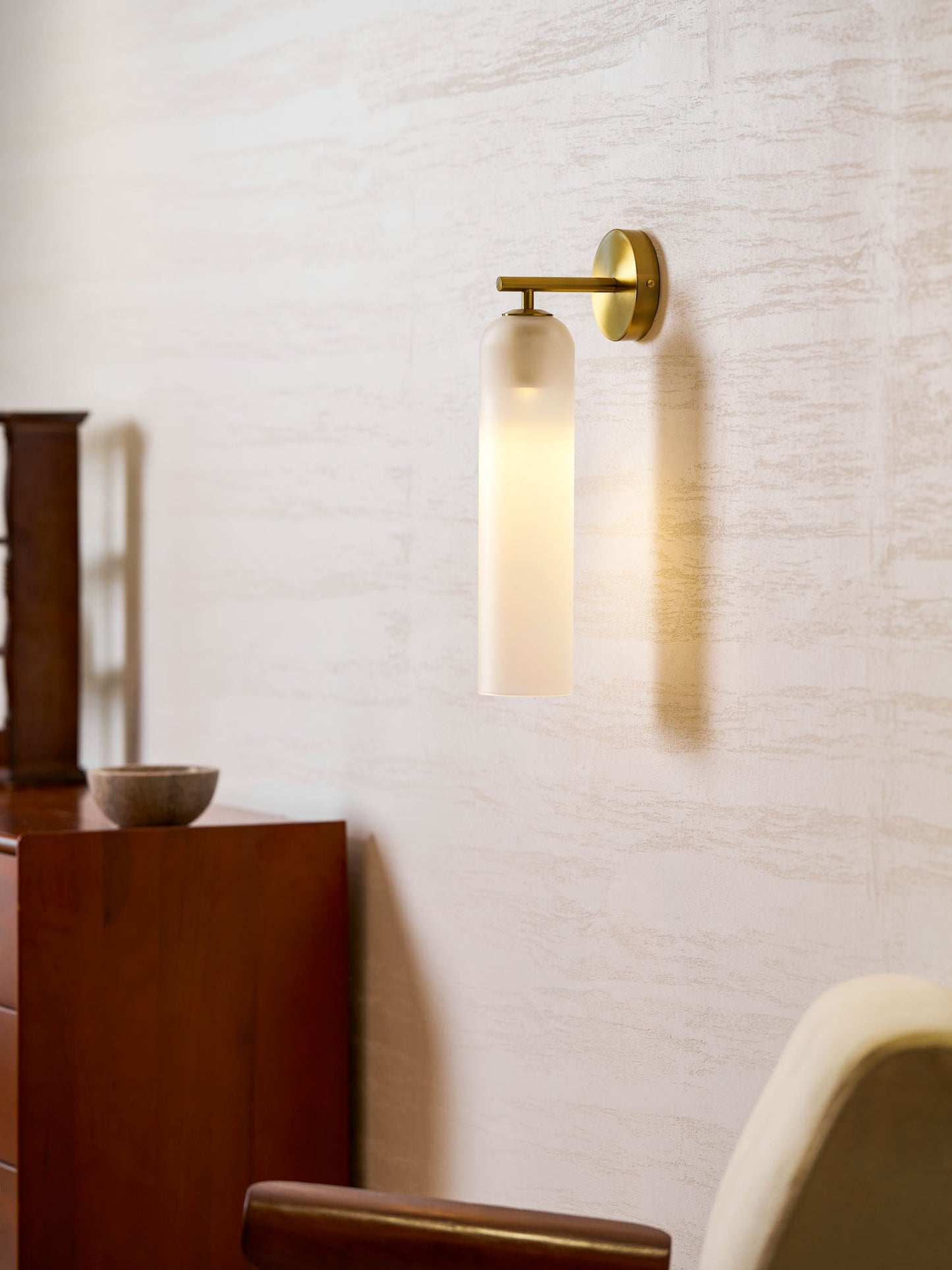 Art Glass Wall Sconce | Mouth-Blown Glass Wall Light, 7 Finishes