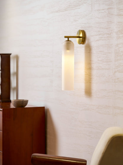 Art Glass Wall Sconce | Mouth-Blown Glass Wall Light, 7 Finishes