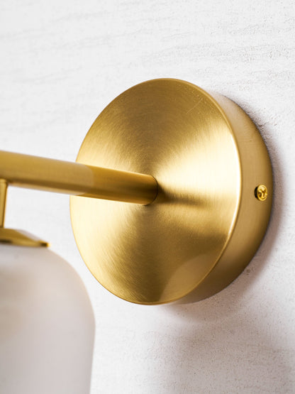 Art Glass Wall Sconce | Mouth-Blown Glass Wall Light, 7 Finishes