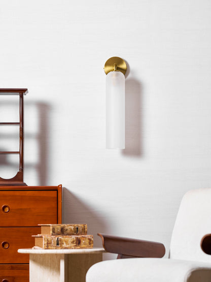 Art Glass Wall Sconce | Mouth-Blown Glass Wall Light, 7 Finishes