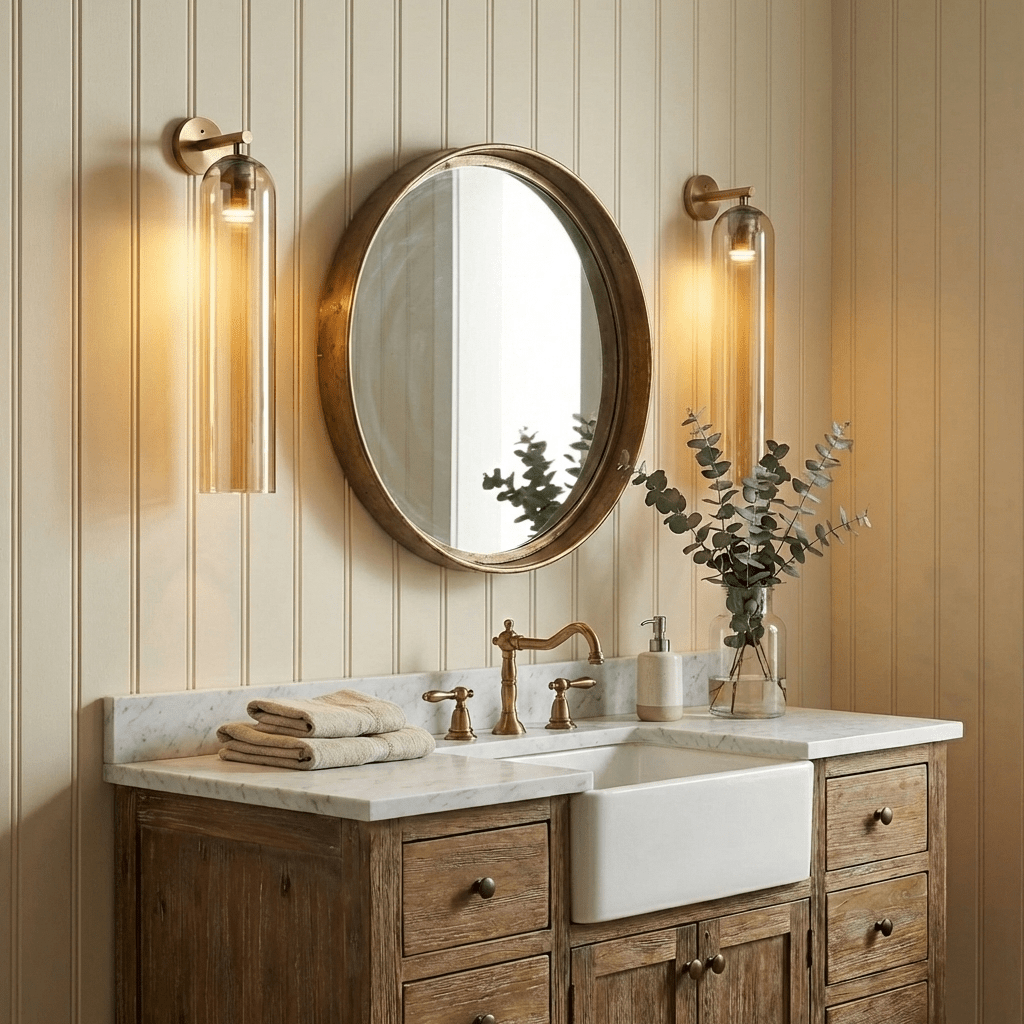 Art Glass Wall Sconce | Mouth-Blown Glass Wall Light, 7 Finishes