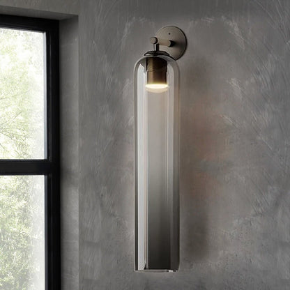 Art Glass Wall Sconce | Mouth-Blown Glass Wall Light, 7 Finishes