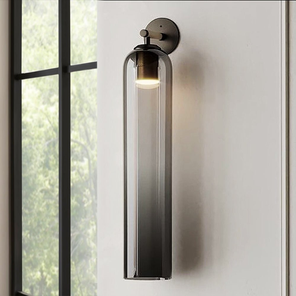 Art Glass Wall Sconce | Mouth-Blown Glass Wall Light, 7 Finishes
