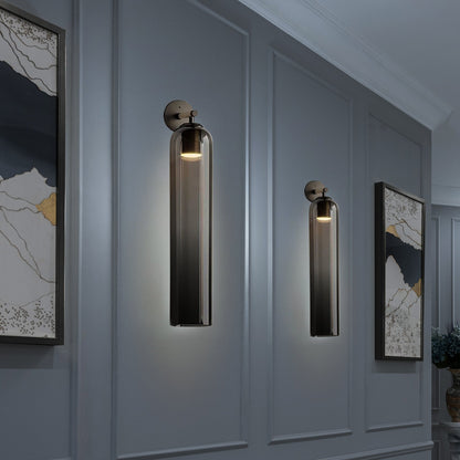 Art Glass Wall Sconce | Mouth-Blown Glass Wall Light, 7 Finishes