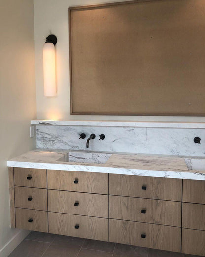 Art Glass Wall Sconce | Mouth-Blown Glass Wall Light, 7 Finishes