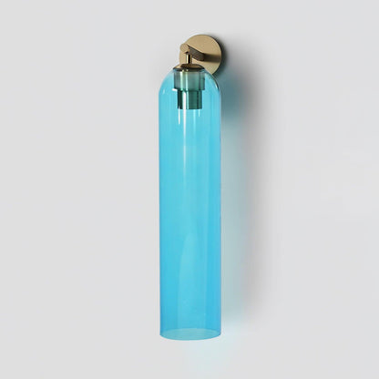 Art Glass Wall Sconce | Mouth-Blown Glass Wall Light, 7 Finishes