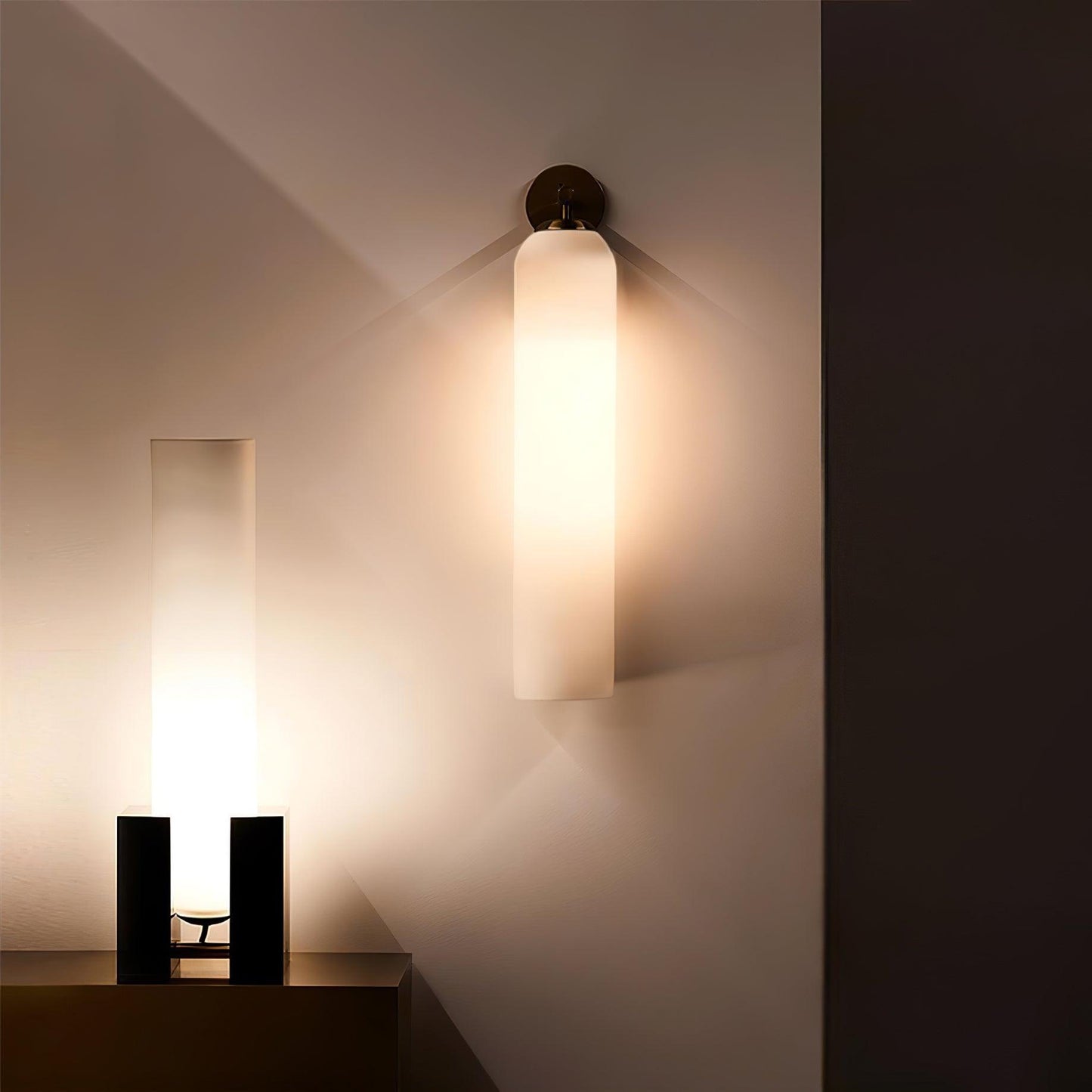 Art Glass Wall Sconce | Mouth-Blown Glass Wall Light, 7 Finishes