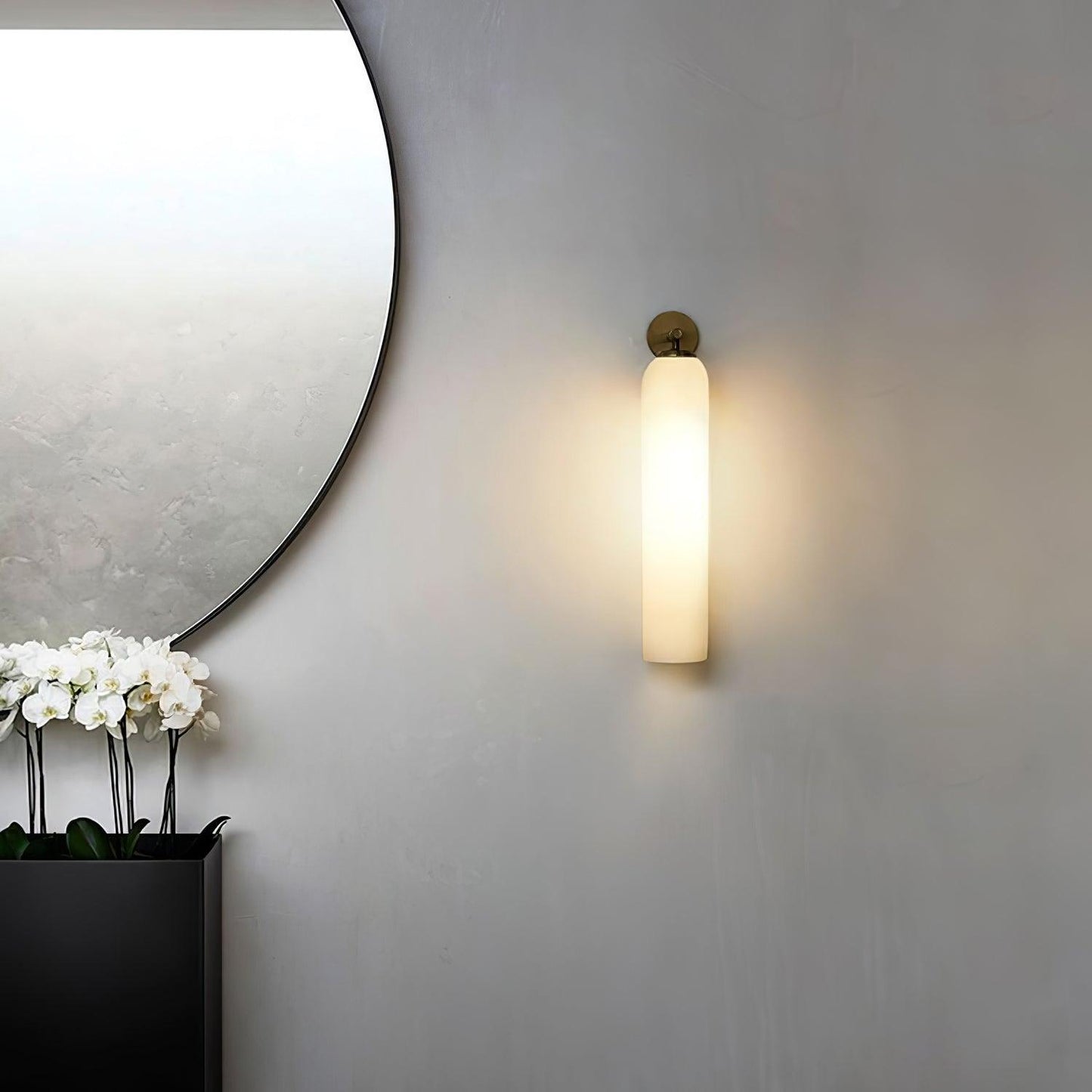 Art Glass Wall Sconce | Mouth-Blown Glass Wall Light, 7 Finishes