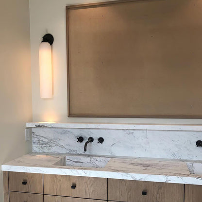 Art Glass Wall Sconce | Mouth-Blown Glass Wall Light, 7 Finishes