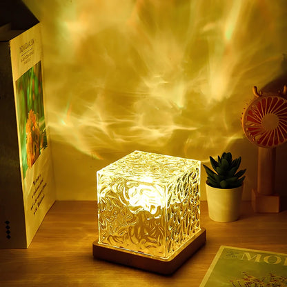 Polar Northern Lights Cube Lamp — mood light with remote (11)