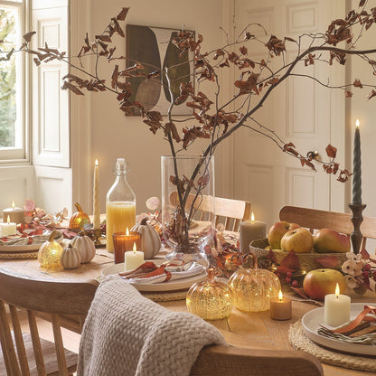 Pre-Lit Berry Harvest Autumn Wreath & Garland Set | Battery LED Faux Foliage