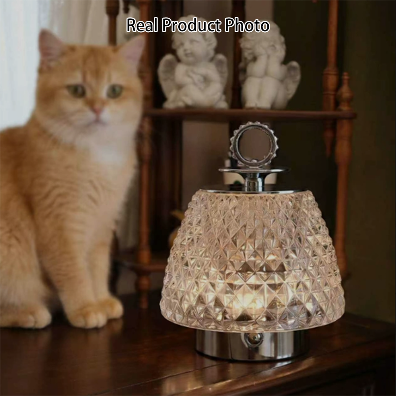 Clara Glass Table Lamp — small glass table lamp (9)