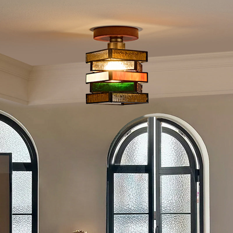 Marlow Tiffany Ceiling Light — hallway ceiling light