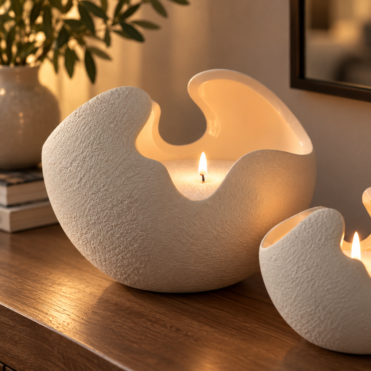 Dune Ceramic Candle Holder — ceramic candle holder (7)