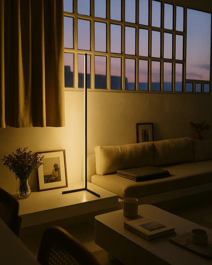 Lumo LED Floor Lamp — LED floor lamp with remote