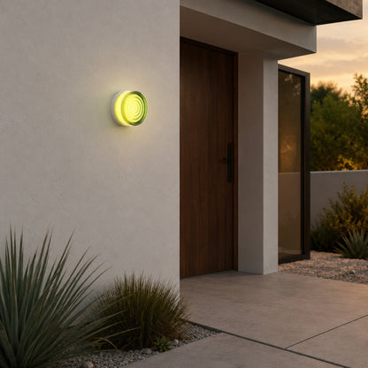 Dimple Outdoor Wall Sconce | Modern LED Wall Light with 3 Colour Finishes