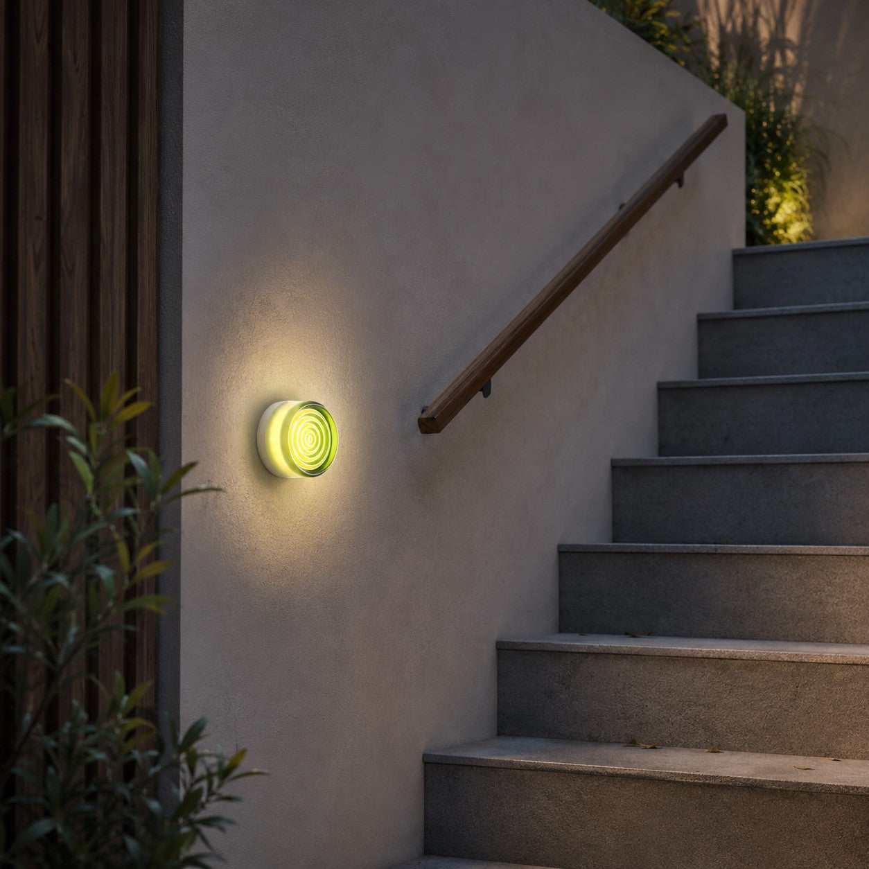 Dimple Outdoor Wall Sconce | Modern LED Wall Light with 3 Colour Finishes