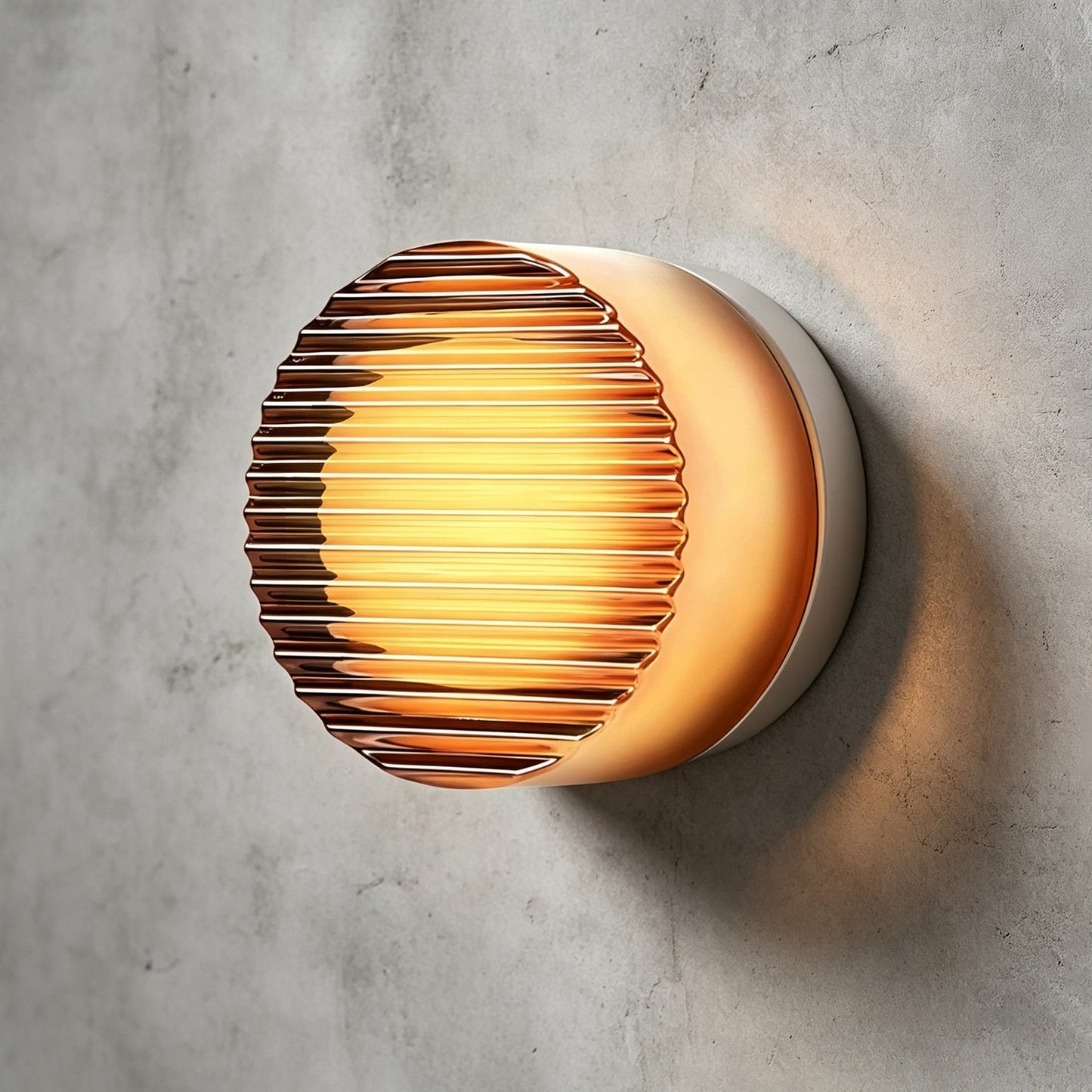 Dimple Outdoor Wall Sconce | Modern LED Wall Light with 3 Colour Finishes