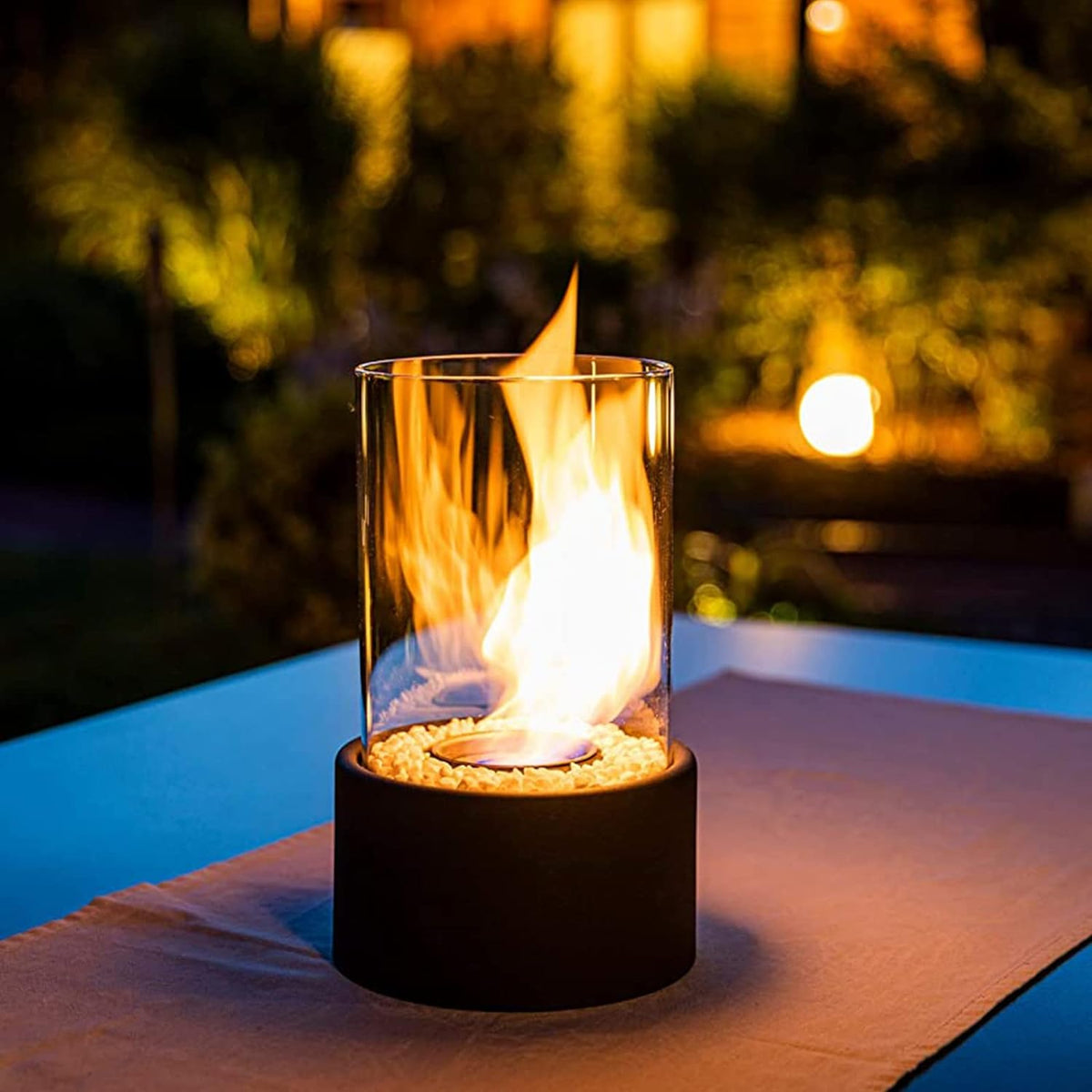 Ember Tabletop Fire Lamp — glass flame lamp (11)