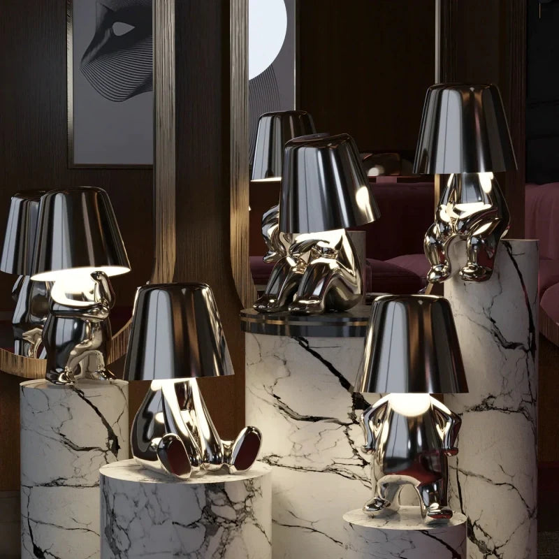 Buddy Cordless Figure Lamp — rechargeable table lamp