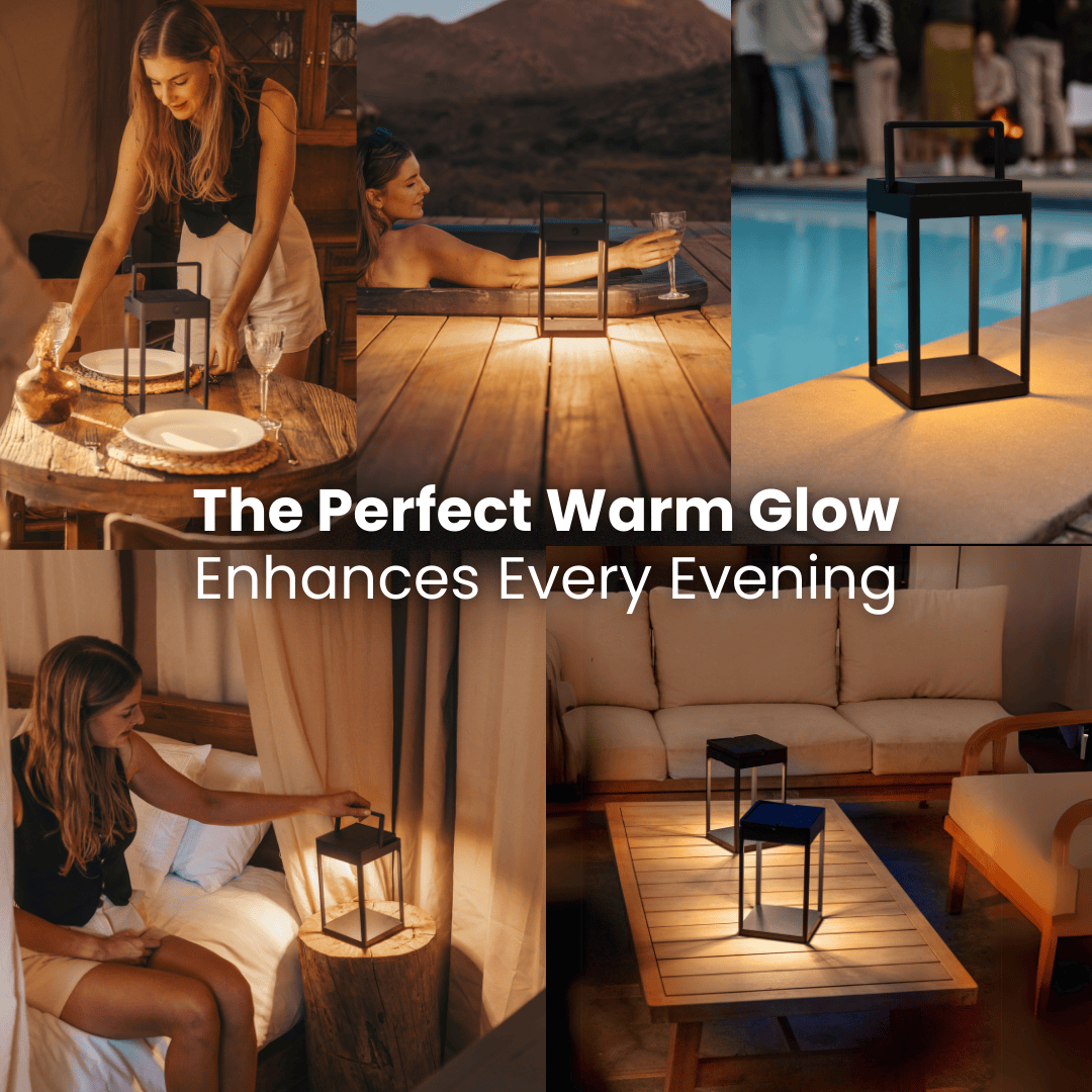 Luxury Metal Solar Lantern