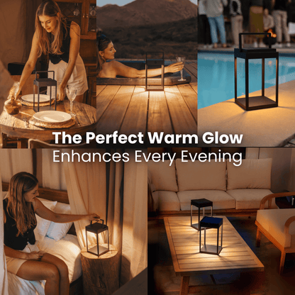 Luxury Metal Solar Lantern