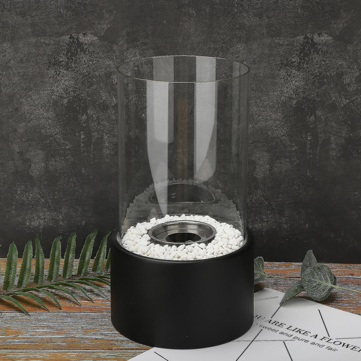 Ember Tabletop Fire Lamp — patio fire lamp (12)