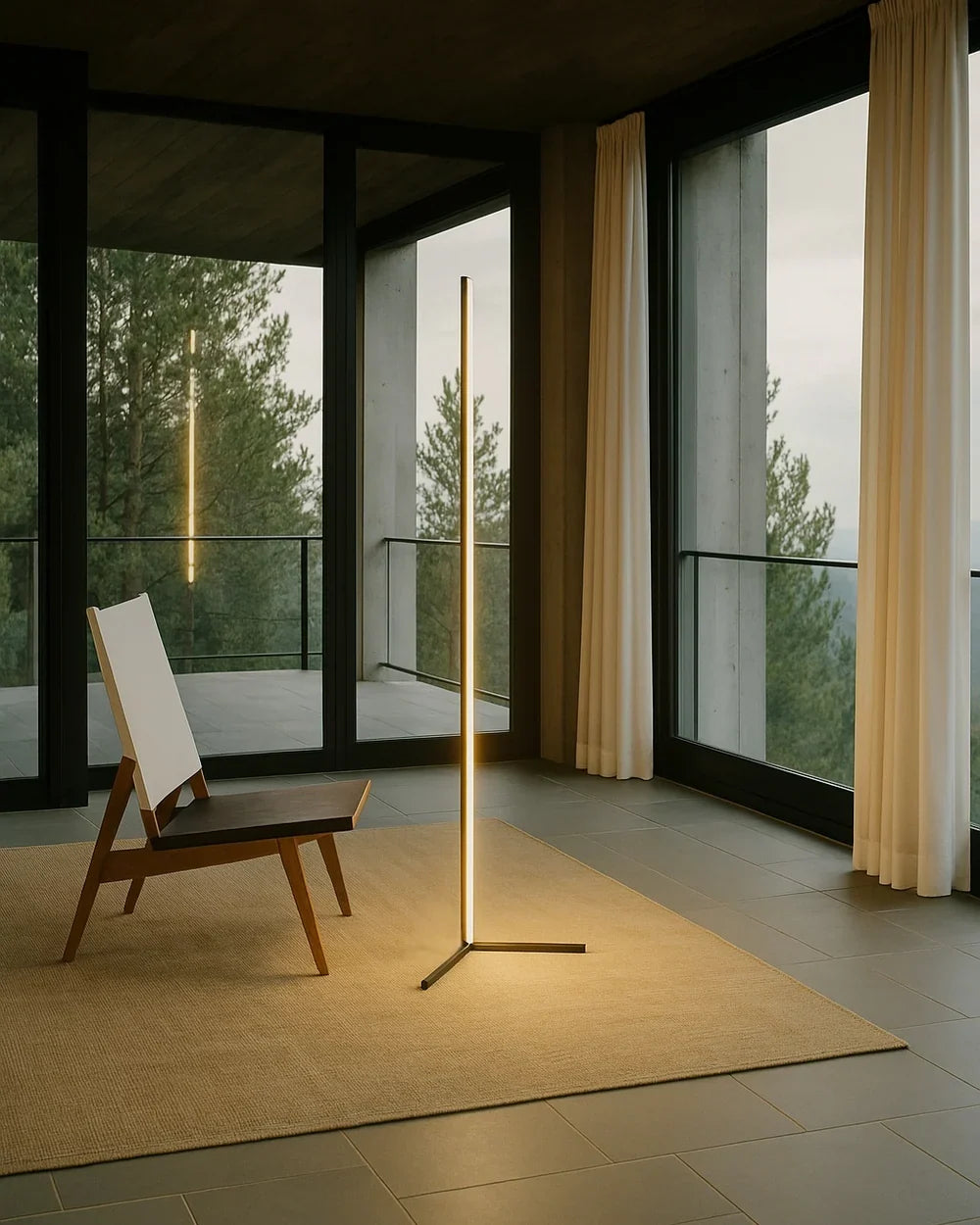 Lumo LED Floor Lamp — RGB mood lighting