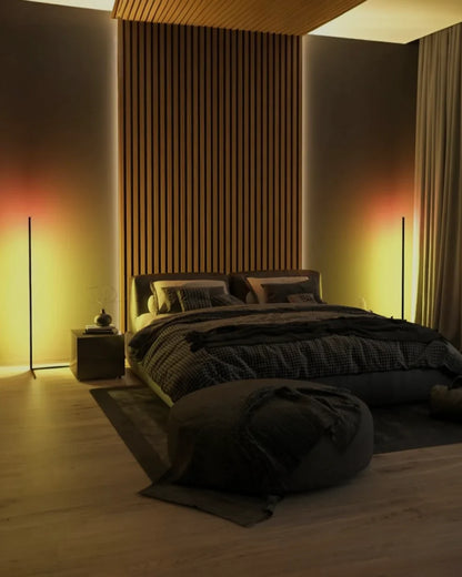 Lumo LED Floor Lamp — corner floor lamp