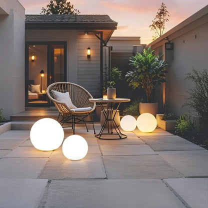 Spherical Garden Light – 16-Colour Remote-Control Outdoor Orb Light